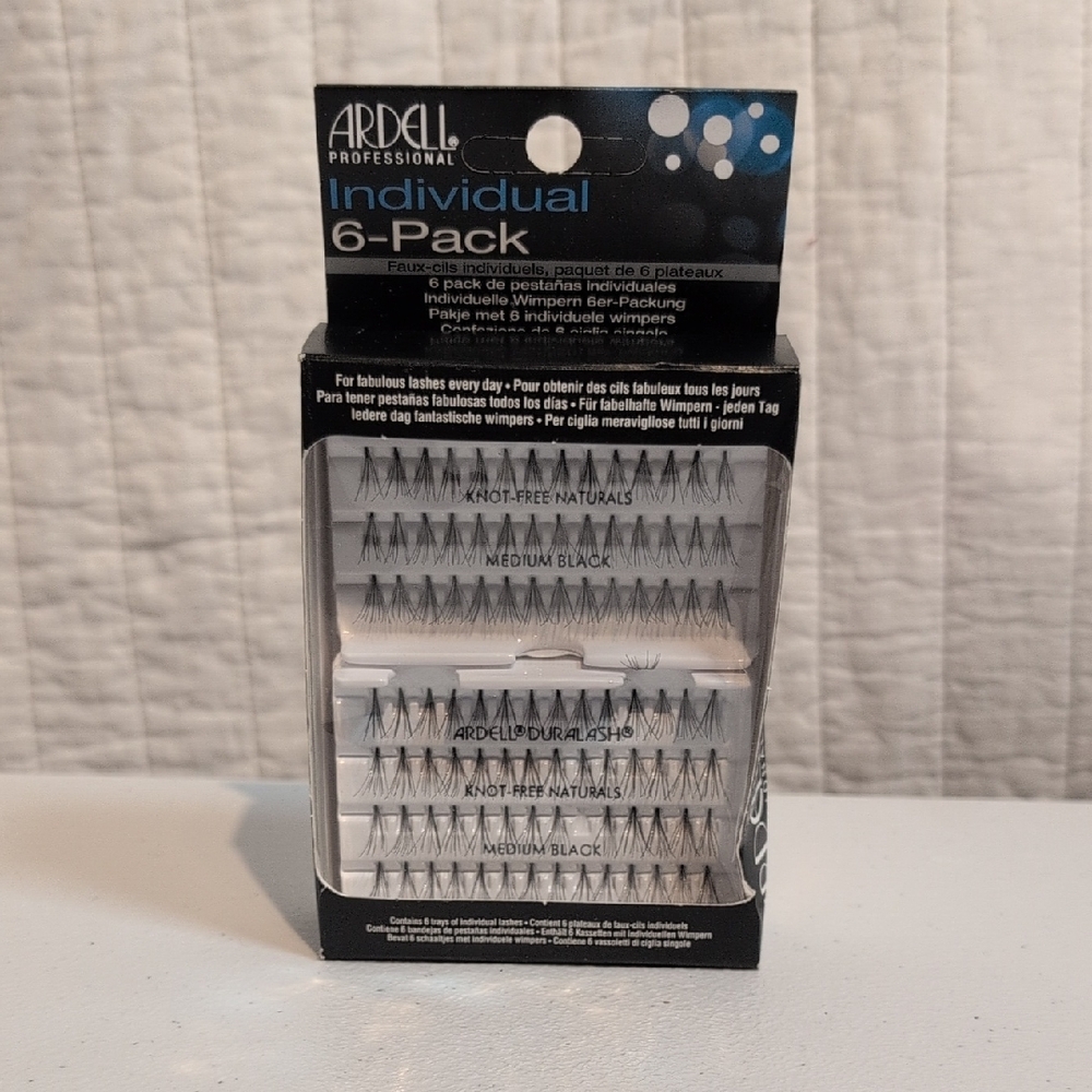 Ardell Individual Lashes 6-Pack - Medium Black